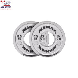 Calibrated metal plates for Powerlifting PWR (Set of 2)
