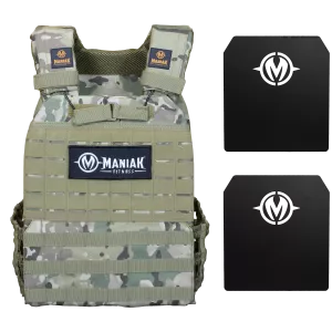 PACK Γιλέκο Tactical Plate Carrier & Σετ από 2 πλάκες 4KG