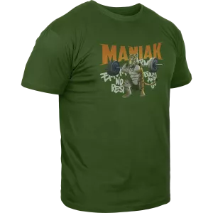 Camiseta  de manga corta Bottle Green - Tigre Talla S