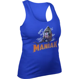 Camiseta de tirantes Royal blue - Mandril Talla XS