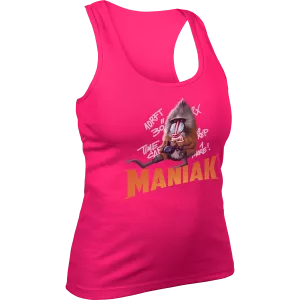 Camiseta de tirantes Fucsia - Mandril Talla XS