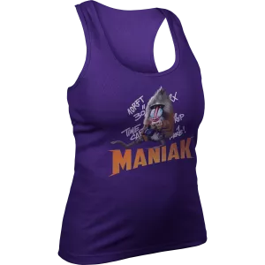 Camiseta de tirantes Purple - Mandril Talla XS