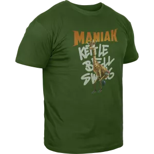 Camiseta de manga corta Bottle Green - Jirafa Talla S