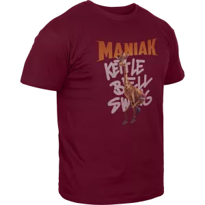 Camiseta de manga corta Burgundy - Jirafa Talla S