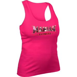 Camiseta de tirantes Fucsia - Logo Talla XS