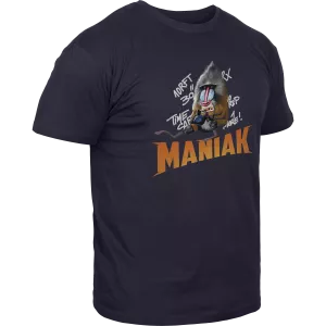 Camiseta de manga corta Navy - Mandril Talla S