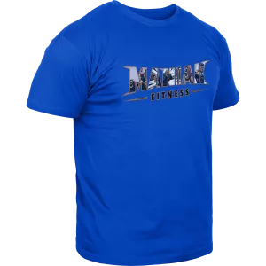 Camiseta de manga corta Royal Blue - Logo Talla S