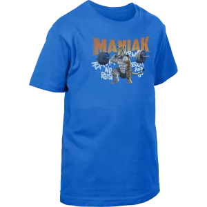 Camiseta niño de manga corta Royal blue - Tigre Talla 3-4