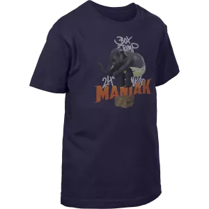 Camiseta niño de manga corta Navy - Elefante Talla 3-4