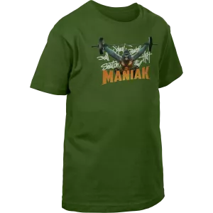 Camiseta niño de manga corta Bottle green - Gorila Talla 3-4