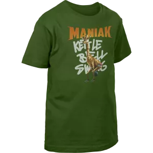 Camiseta niño de manga corta Bottle Green - Jirafa Talla 3-4