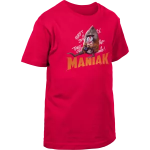 Camiseta niño de manga corta Red - Mandril Talla 5-6