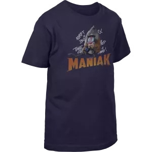 Camiseta niño de manga corta Navy - Mandril Talla 3-4