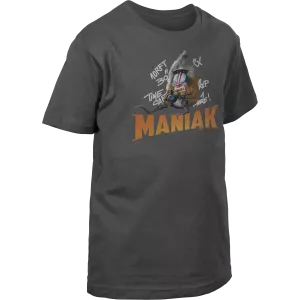 Camiseta niño de manga corta Graphite - Mandril Talla 3-4