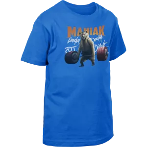 Camiseta niño de manga corta Royal blue - Oso Talla 3-4