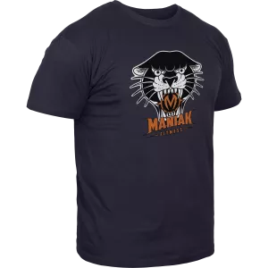 Camiseta de manga corta Navy - Pantera Talla S