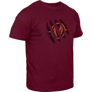 Camiseta de manga corta Burgundy - Garra Talla S