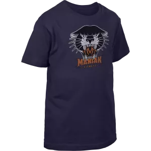 Camiseta niño de manga corta Navy - Pantera Talla 7-8