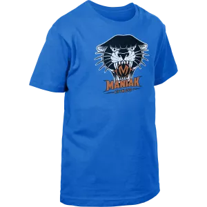 Camiseta niño de manga corta Royal blue - Pantera Talla 3-4