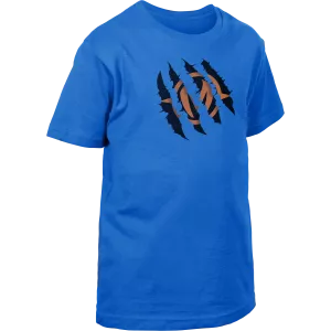 Camiseta niño de manga corta Royal blue - Garra Talla 3-4