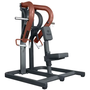 负重坐姿划船 灰色