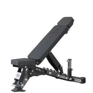 Justerbar benk Titan X Svart