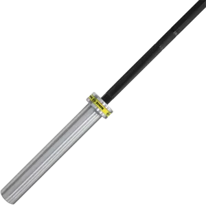 Barre Olympique Standard V2 15KG - 8 Roulements - 350KG Chrome noir trempé