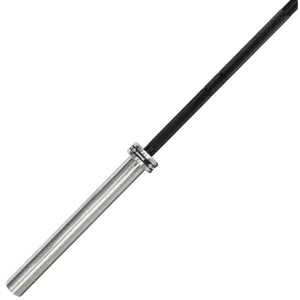 CrossBlack Olympic Bar 20KG - 8 Bearings - 900KG Hardened black chrome