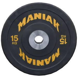 Disco Bumper BLACK V2 NoDrop 15 kilos