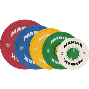 XMark - Discos olímpicos para pesas disponibles en pares y en juegos,  discos de goma para fisicoculturismo y levantamiento de pesas