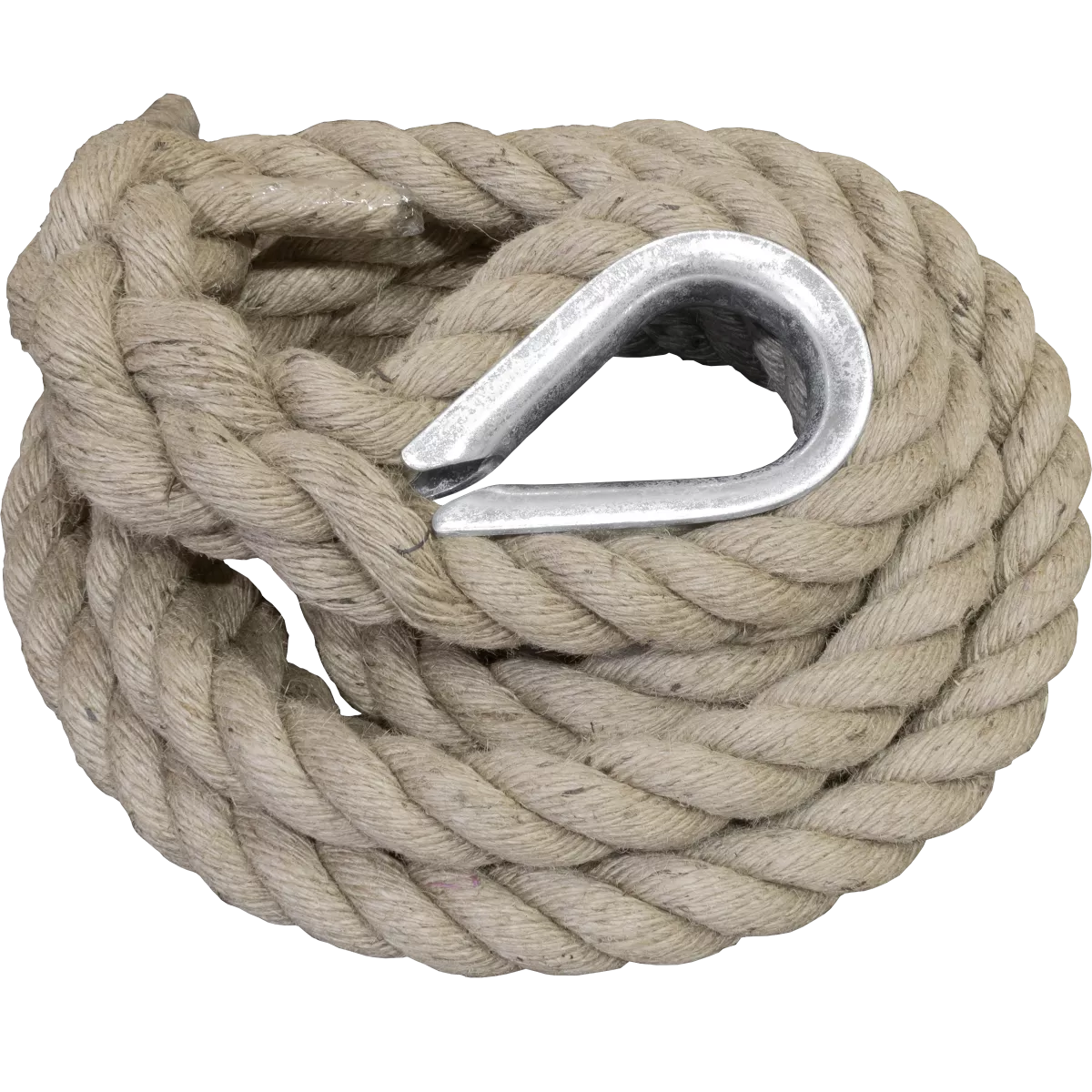 Cuerda para colgar ropa con pocos materiales y muy resistente 