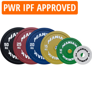 Discos metálicos calibrados para Powerlifting PWR