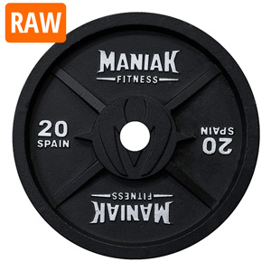 Metal disc for Powerlifting RAW